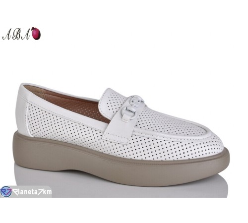 Туфлі жіночі на весну/осінь (8 пар р.36-41) білий  "Aba"