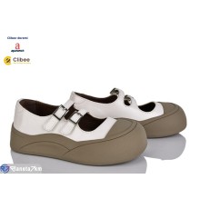 Дитячі туфлі на весну/осінь (7 пар р.31-37) бежевий  "BELIES-D"