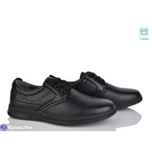 Туфлі чоловічі на весну/осінь (8 пар р.40-45) чорний  "NASTEA"