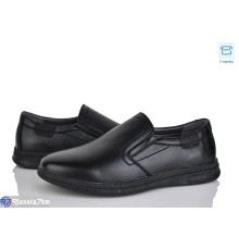 Туфлі чоловічі на весну/осінь (8 пар р.40-45) чорний  "NASTEA"