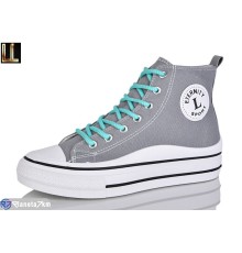 Кеди на весну/осінь (8 пар р.37-41) сірий  "Lilin"