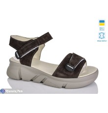 Босоніжки жіночі на літо (6 пар р.36-40) коричневий  "LIKA"