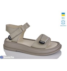 Босоніжки жіночі на літо (6 пар р.36-40) коричневий  "LIKA"