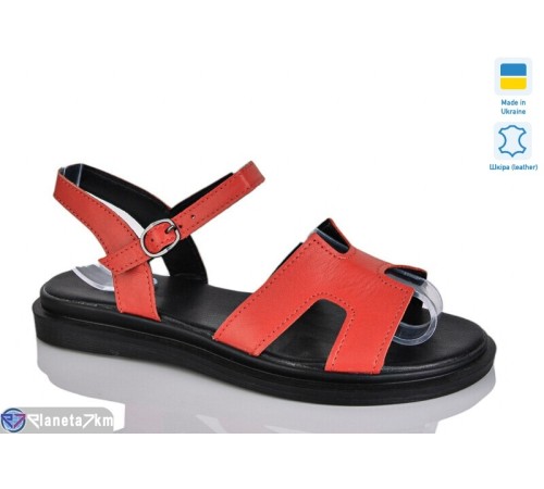 Босоніжки жіночі на літо (6 пар р.36-40) червоний  "LIKA"