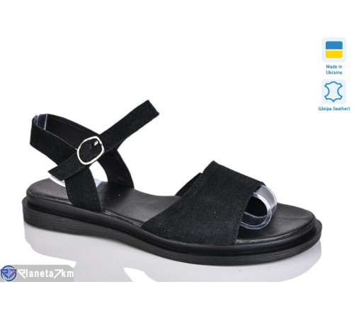 Босоніжки жіночі на літо (6 пар р.36-40) чорний  "LIKA"