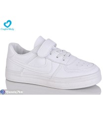 Дитячі кросівки на весну/осінь (8 пар р.31-37) білий  "Comfort-baby"