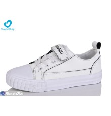 Дитячі кросівки на весну/осінь (8 пар р.31-37) білий  "Comfort-baby"