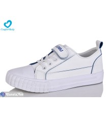 Дитячі кросівки на весну/осінь (8 пар р.31-37) білий  "Comfort-baby"