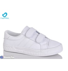 Дитячі кросівки на весну/осінь (8 пар р.31-37) білий  "Comfort-baby"