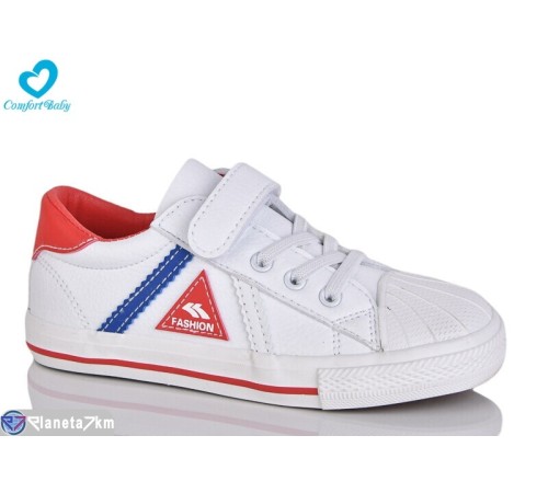 Дитячі кросівки на весну/осінь (9 пар р.24-30) білий  "Comfort-baby"