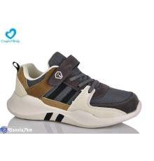 Дитячі кросівки на весну/осінь (7 пар р.35-39) сірий  "Comfort-baby"