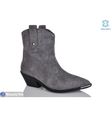 Черевики жіночі на весну/осінь (6 пар р.36-41) сірий  "TETRAST"