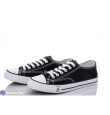 Кеди жіночі на весну/осінь (8 пар р.36-41) чорний  "LAIFA"