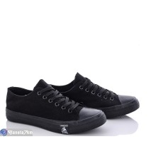 Кеди жіночі на весну/осінь (8 пар р.36-41) чорний  "LAIFA"