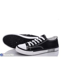 Кеди жіночі на весну/осінь (8 пар р.36-41) чорний  "LAIFA"