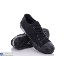 Кеди жіночі на весну/осінь (8 пар р.36-41) чорний  "LAIFA"