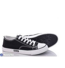 Кеди жіночі на весну/осінь (8 пар р.36-41) чорний  "LAIFA"