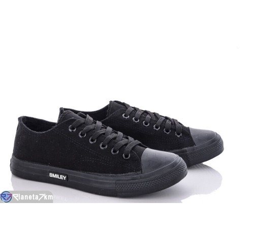 Кеди жіночі на весну/осінь (8 пар р.36-41) чорний  "LAIFA"