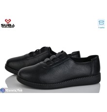 Туфлі жіночі на весну/осінь (8 пар р.37-42) чорний  "SUBA"