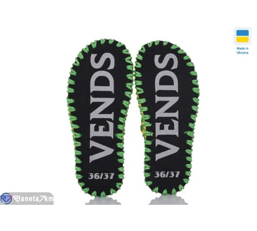 Тапки жіночі на весну/осінь (9 пар р.36-41) жовтий  "Activ"
