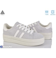 Кросівки жіночі на весну/осінь (8 пар р.36-41) сірий  "STILLI Group"