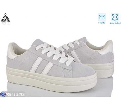 Кросівки жіночі на весну/осінь (8 пар р.36-41) сірий  "STILLI Group"