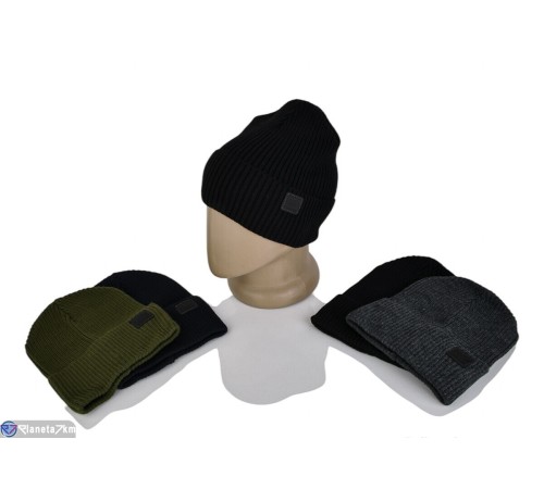 Шапка чоловіча на весну/осінь (5 шт. р.сетка One size) мікс  "CAROLLA"