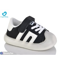 Дитячі кросівки на весну/осінь (5 пар р.22-26) чорний  "Comfort-baby"