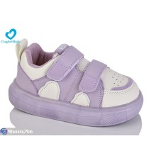 Дитячі кросівки на весну/осінь (6 пар р.26-30) фіолетовий  "Comfort-baby"
