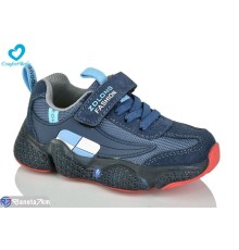 Дитячі кросівки на весну/осінь (7 пар р.26-30) синій  "Comfort-baby"