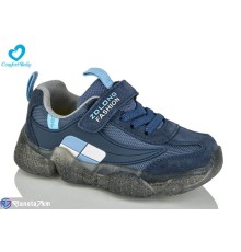 Дитячі кросівки на весну/осінь (7 пар р.26-30) синій  "Comfort-baby"