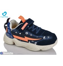 Дитячі кросівки на весну/осінь (7 пар р.31-37) синій  "Comfort-baby"