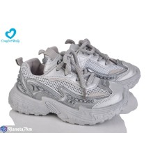 Дитячі кросівки на весну/осінь (7 пар р.26-30) сірий  "Comfort-baby"