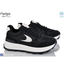 Кросівки жіночі на весну/осінь (8 пар р.37-41) чорний  "Dageni"