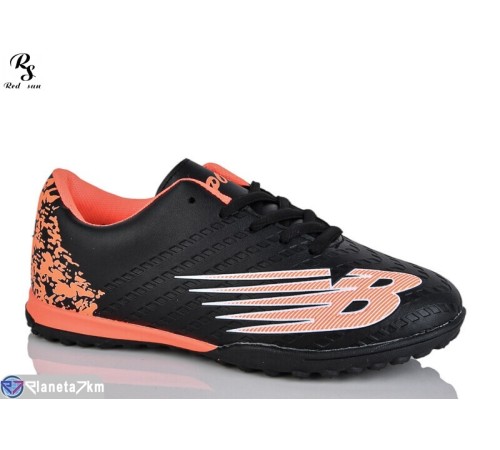 Футбольне взуття дитяче на весну/осінь (8 пар р.36-41) чорний  "Red Sun"