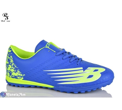 Футбольне взуття чоловіче на весну/осінь (8 пар р.41-46) синій  "Red Sun"