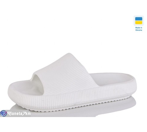 Шлепки жіночі на літо (6 пар р.36-41) білий  "LOTTOS"
