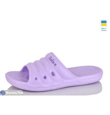 Шлепки жіночі на літо (8 пар р.36-41) фіолетовий  "LOTTOS"