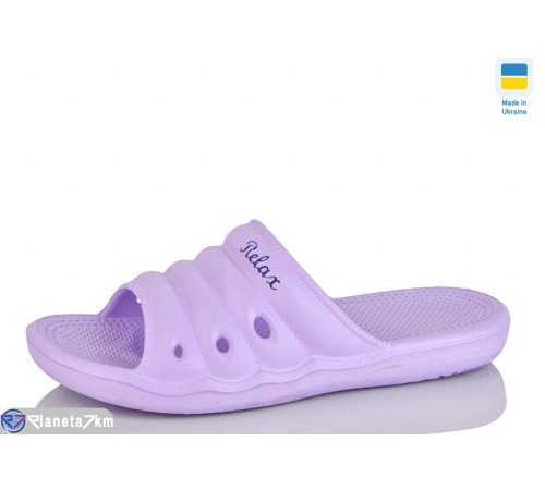 Шлепки жіночі на літо (8 пар р.36-41) фіолетовий  "LOTTOS"