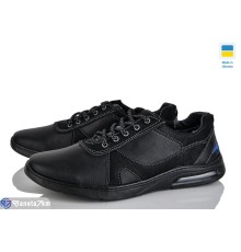 Кросівки чоловічі на весну/осінь (8 пар р.40-45) чорний  "LEOBAZA"