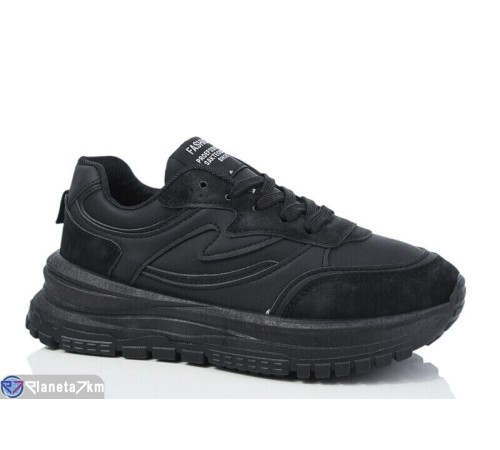 Кросівки жіночі на весну/осінь (8 пар р.36-41) чорний  "LAIFA"