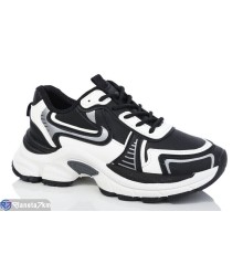 Кросівки жіночі на весну/осінь (8 пар р.36-41) чорний  "LAIFA"