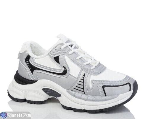 Кросівки жіночі на весну/осінь (8 пар р.36-41) сірий  "LAIFA"