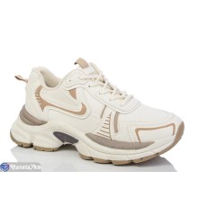 Кросівки жіночі на весну/осінь (8 пар р.36-41) бежевий  "LAIFA"