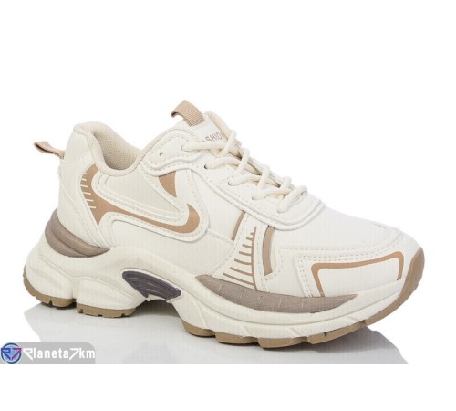 Кросівки жіночі на весну/осінь (8 пар р.36-41) бежевий  "LAIFA"