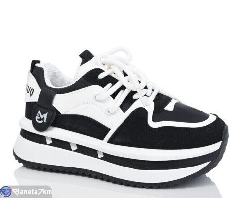 Кросівки жіночі на весну/осінь (8 пар р.36-41) чорний  "LAIFA"