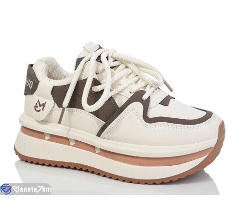 Кросівки жіночі на весну/осінь (8 пар р.36-41) бежевий  "LAIFA"