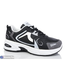 Кросівки жіночі на весну/осінь (8 пар р.36-41) чорний  "LAIFA"