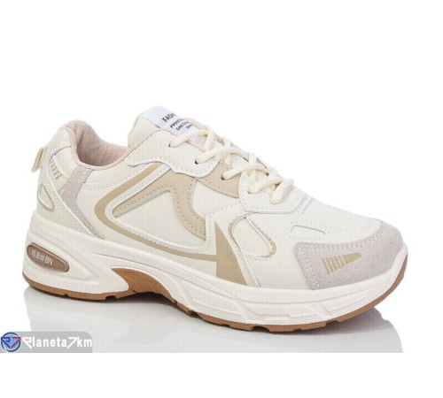 Кросівки жіночі на весну/осінь (8 пар р.36-41) бежевий  "LAIFA"