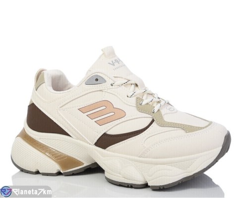 Кросівки жіночі на весну/осінь (8 пар р.36-41) бежевий  "LAIFA"